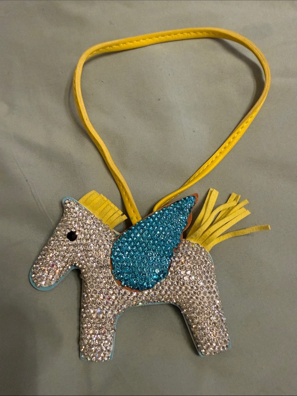 Sparkle Unicorn Bag Charm